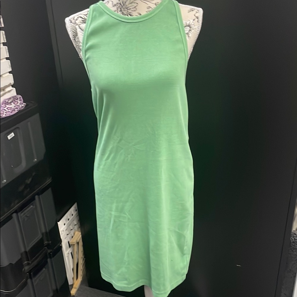 Old Navy Green Sleeveless Dress